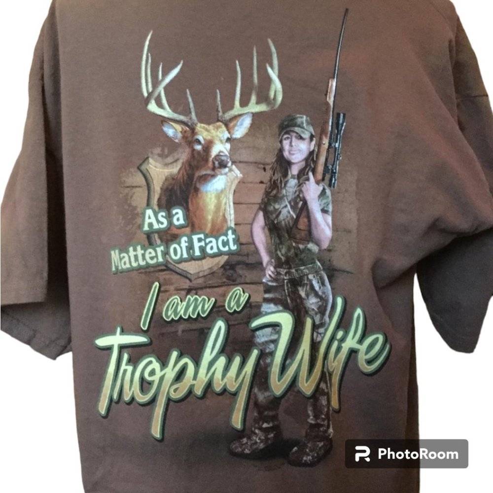Buck Wear Women's "Trophy Wife" T-Shirt
